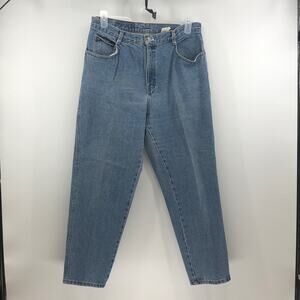 Vintage Gitano petite 16 jeans high waisted mom tapered leg 80s barrel look